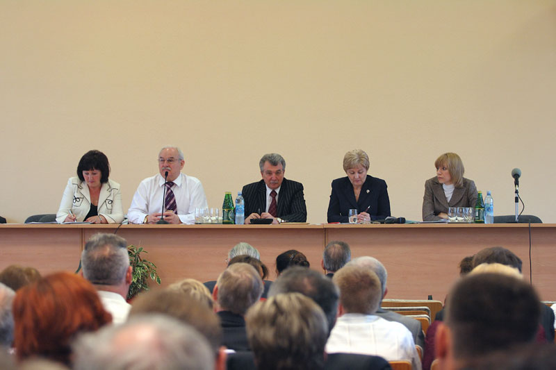 Президиум Расширенного заседания ЦП