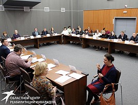 Представительная делегация Свердловской региональной организации ВОС приняла участие в заседании Совета при губернаторе Свердловской области по делам инвалидов
