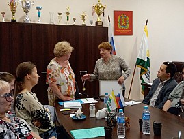 Состоялось очередное заседание правления Красноярской региональной организации ВОС