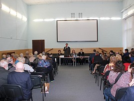 Вице-губернатор Санкт-Петербурга приняла участие в круглом столе, организованном городской региональной организации ВОС