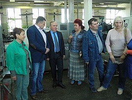Вице-президент ВОС В. В. Сипкин совершил рабочую поездку на предприятия ВОС в Свердловской области