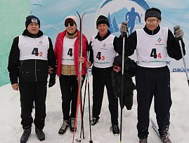 Спортсмены Татарской региональной организации ВОС показали высокие результаты на Республиканских соревнованиях по лыжным гонкам среди инвалидов по зрению
