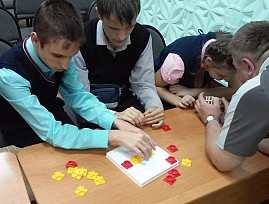Специалисты Кемеровской региональной организации ВОС провели для незрячих детей приключенческую игру «Форт Боярд»