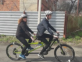 Велотандемные экипажи Курской региональной организации ВОС вступили в новый тренировочный сезон 2023 года