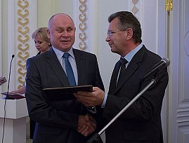 Председатель Владимирской региональной организации ВОС С. В. Войнов награждён благодарностью Президента Российской Федерации В. В. Путина