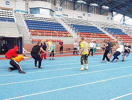 Спортсмены Смоленской региональной организации ВОС показали высокие результаты на Областном чемпионате по лёгкой атлетике среди инвалидов по зрению