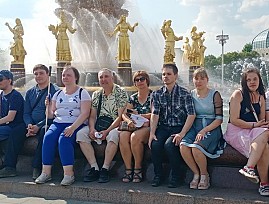 Экскурсионная группа Красноярской региональной организации ВОС посетила достопримечательности Москвы