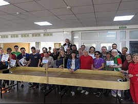 В Забайкальской региональной организации ВОС прошёл Межрегиональный чемпионат по настольному теннису слепых