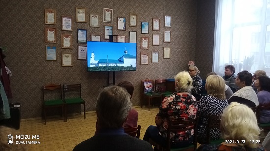Просмотр презентаций экскурсий местных организаций ВОС на расширенном заседании правления Ивановской РО ВОС 