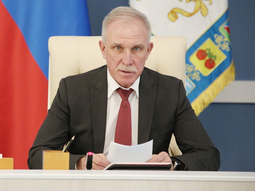 Выступление губернатора Ульяновской области С. И. Морозова