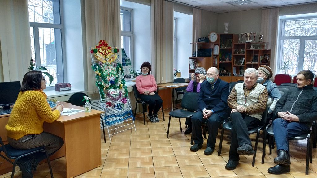 «Рождество в литературе» в Прокопьевской местной организации ВОС
