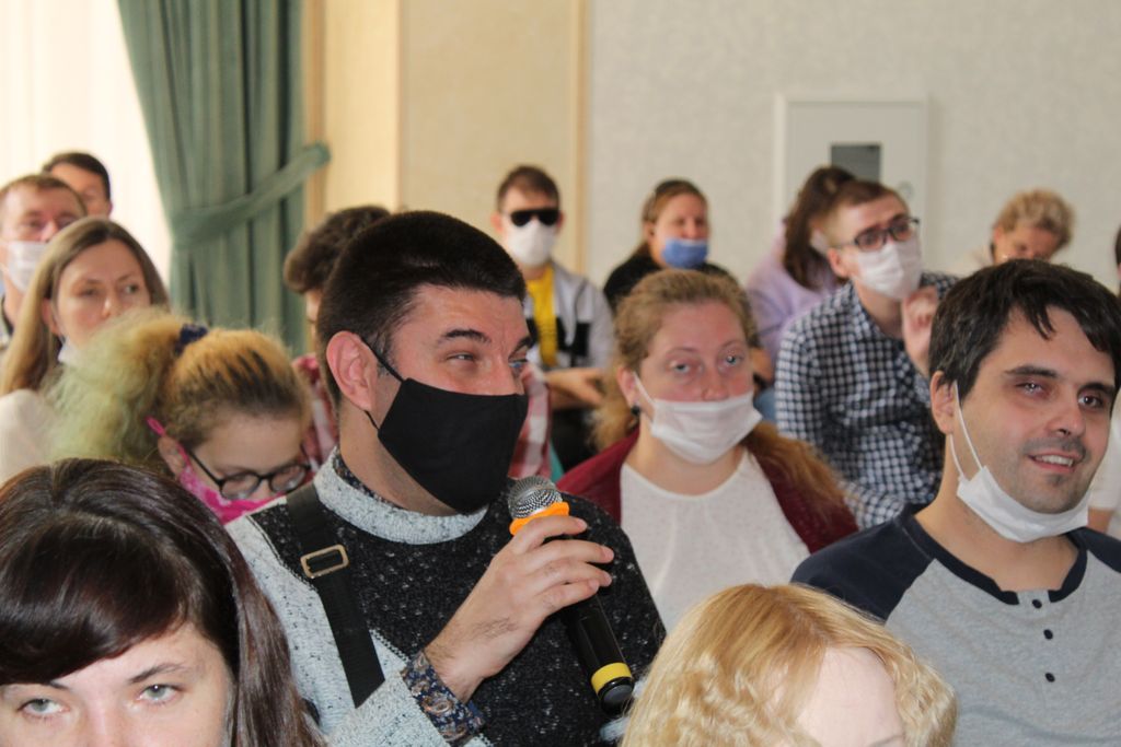 Вопросы из зала от молодых активистов Краснодарской РО ВОС