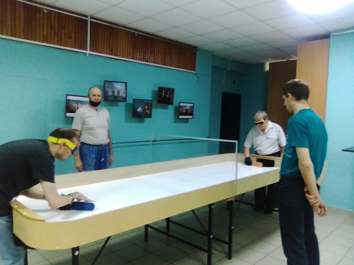 Состязания по настольному теннису среди активистов Брянской РО ВОС