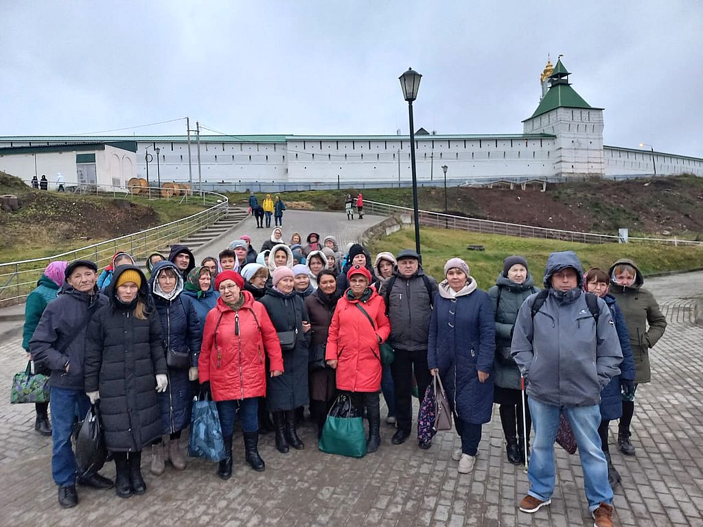 представители Чувашской РО ВОС  на экскурсионно-паломнической поездке в Сергиев Посад