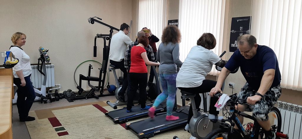 Спортсмены ВОС проводят тренировки в спортзале ЦРС Курской РО ВОС