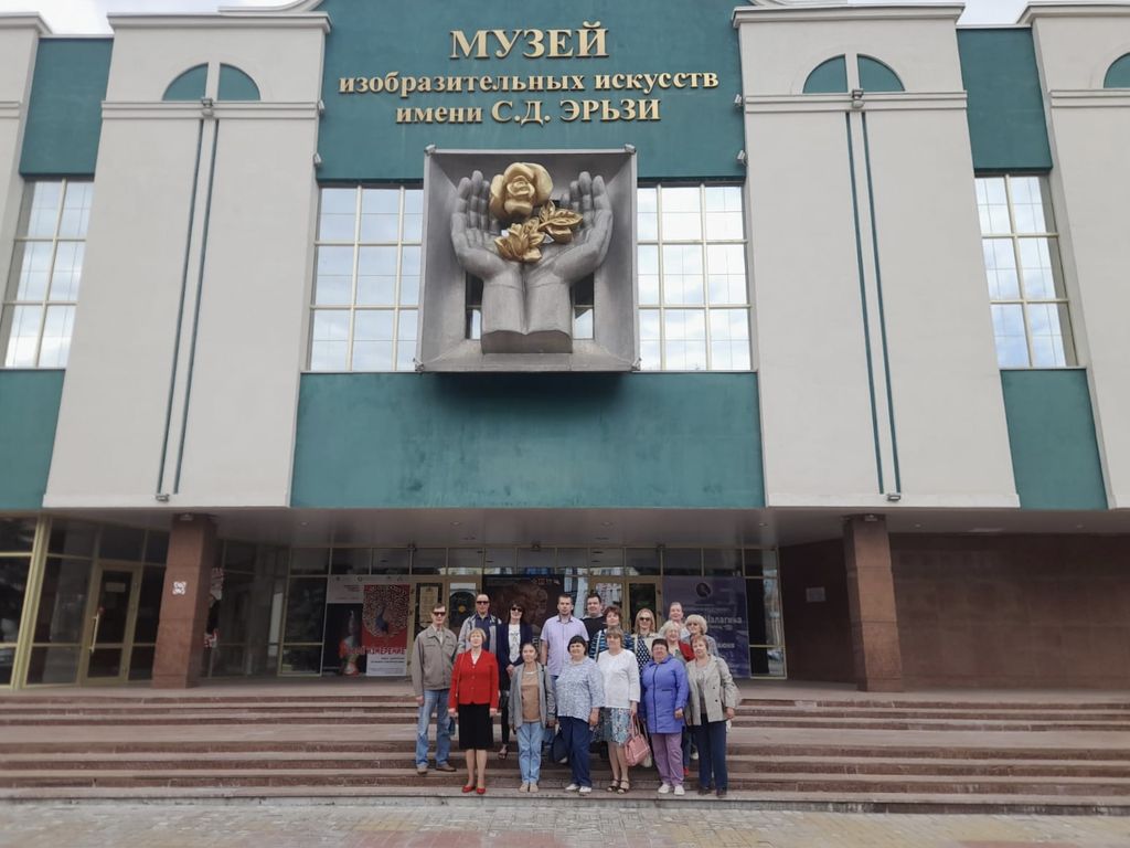 Посещение участников семинара Музея мордовской национальной культуры