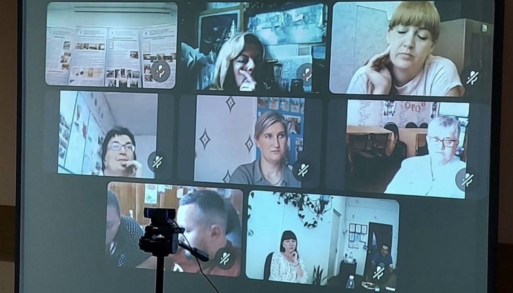 Члены местных организаций Брянской РО ВОС участвуют в круглом столе в формате видеоконференцсвязи