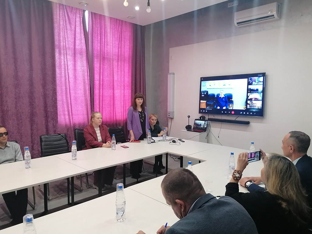 Специалисты Забайкальской РО ВОС проводят презентацию своего социального проекта