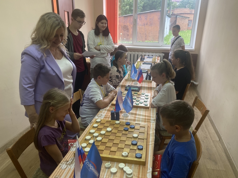 Турнир по шахматам среди юных инвалидов по зрению