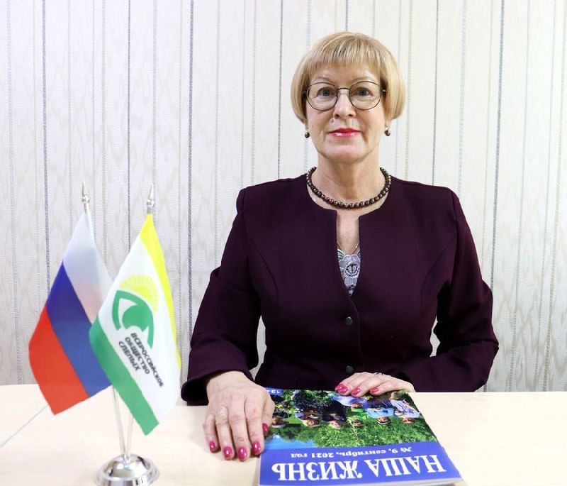 председатель Мордовской организации ВОС Марина Пуряева