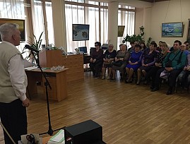 В Хакасской региональной организации ВОС состоялась презентация книги Владимира Щербакова «Была война…»