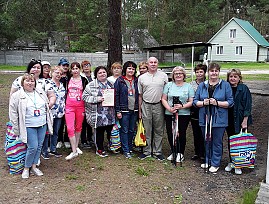 Владимирская региональная организация ВОС провела реабилитационный квест инвалидов по зрению «Территория Робинзонов»