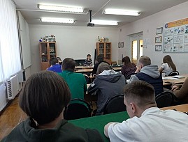 Председатели местных организаций Костромской РО ВОС проводят просветительскую работу с будущими волонтёрами