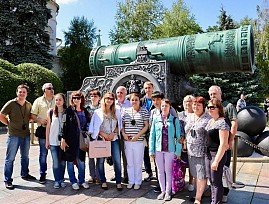 Активисты Липецкой региональной организации ВОС посетили Москву в рамках реализации проекта «Социальный туризм для инвалидов по зрению»