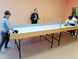 Спортсмены Вологодской региональной организации ВОС приняли участие в областных соревнованиях по настольному теннису слепых