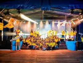 Молодые активисты Красноярской РО ВОС представили новый социокультурный проект на молодёжном форуме «ТИМ-Бирюса 2017»