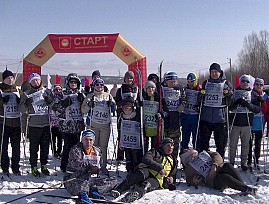 Спортсмены-лыжники Комсомольской местной организации Хабаровской РО ВОС выступили на Всероссийской массовой лыжной гонке «Лыжня России»