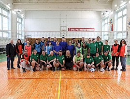 Культурно-спортивный реабилитационный комплекс ВОС провёл турнир по волейболу для незрячих спортсменов