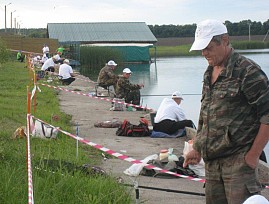 В Липецкой региональной организации ВОС состоялся межрегиональный турнир по рыболовному спорту среди инвалидов по зрению