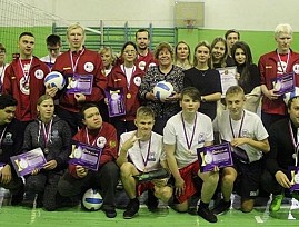 Спортсмены Красноярской региональной организации ВОС приняли участие в соревнованиях по волейболу для лиц с нарушением зрения