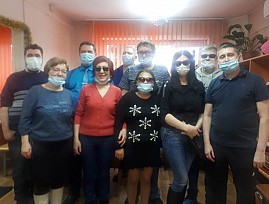 В кабинете здоровья Хакасской региональной организации ВОС состоялся конкурс по социальной реабилитации среди инвалидов по зрению