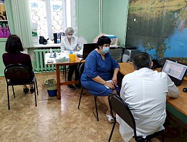 Оренбургская региональная организация ВОС провела для своих членов экспресс-диагностику здоровья в одном из медицинских центров