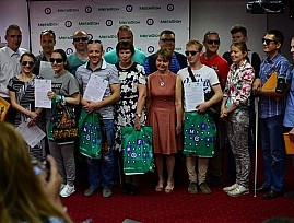 Активисты ВОС приняли участие в I всероссийском конкурсе умений пользоваться современной мобильной техникой «Словом и жестом»