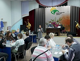 Знатоки Красноярской региональной организации ВОС показали свои интеллектуальные таланты на первом краевом турнире ВОС по спортивной версии игры «Что? Где? Когда?»