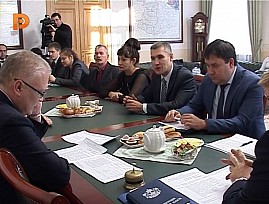 Председатель Костромской РО ВОС Д. В. Андреев принял участие во встрече с губернатором Костромской области