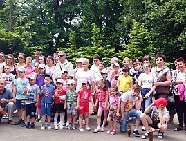 Дети – инвалиды по зрению Калининградской региональной организации ВОС посетили развлекательный парк «Юность»