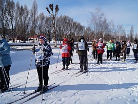 Спортсмены-лыжники Липецкой региональной организации ВОС выступили на областном турнире по лыжным гонкам среди инвалидов по зрению