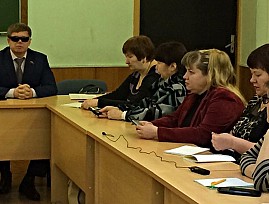 Вице-президент ВОС В.С. Вшивцев встретился с активом региональных и местных организаций 
