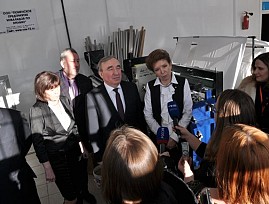 В Тюмени прошла презентация новой производственной линии на предприятии ВОС