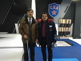 Санкт-Петербургская региональная организация ВОС договорилась о сотрудничестве с учебно-тренировочным спортивным комплексом «Хоккейный город» СКА