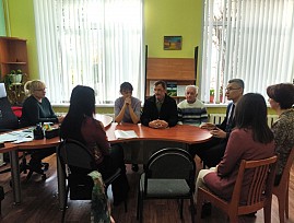 Представители Костромской региональной организации ВОС провели рабочую встречу с руководством Школы-интерната для слепых и слабовидящих детей