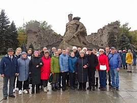 Члены Чувашской региональной организации ВОС совершили экскурсионную поездку в город-герой Волгоград