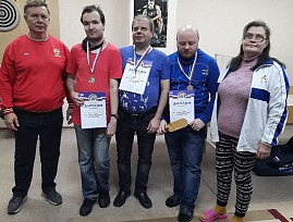 В Курской региональной организации ВОС прошёл XIV Чемпионат Курской области по спорту слепых (настольный теннис)