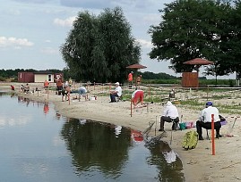 Рыбаки-спортсмены Липецкой региональной организации ВОС выступили на открытом турнире по рыболовному спорту среди инвалидов по зрению