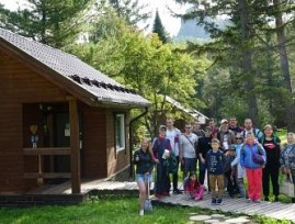 Молодые инвалиды по зрению Красноярской региональной организации ВОС совершили экскурсионную поездку в национальный парк «Красноярские Столбы»
