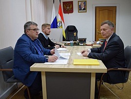 Председатель Курской региональной организации ВОС принял участие в рабочей встрече с заместителем председателя Курской областной Думы